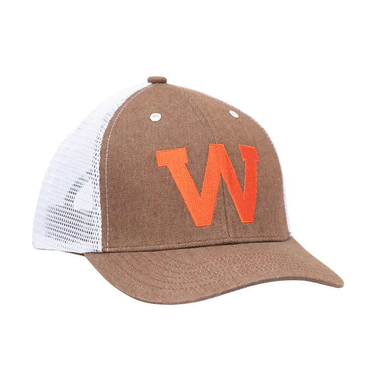 Hats With Printed Patches-WKND - Eddy Trucker - Brown