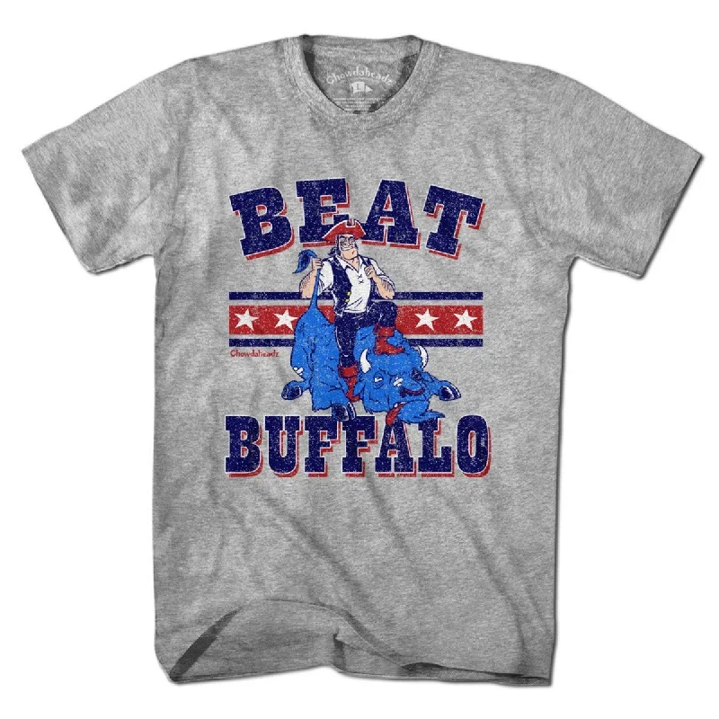 T-Shirt For Hot Weather-Beat Buffalo New England T-Shirt