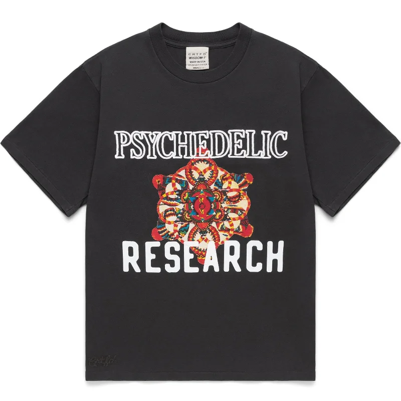 T-Shirt For Family Event Fan Gear-PSYCHEDELIC RESEARCH T-SHIRT