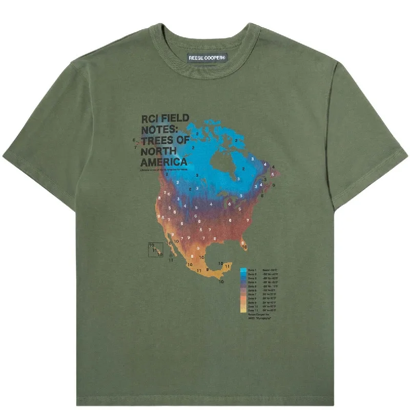 T-Shirt For Exclusive Player Gear-TREES OF NORTH AMERICA TEE