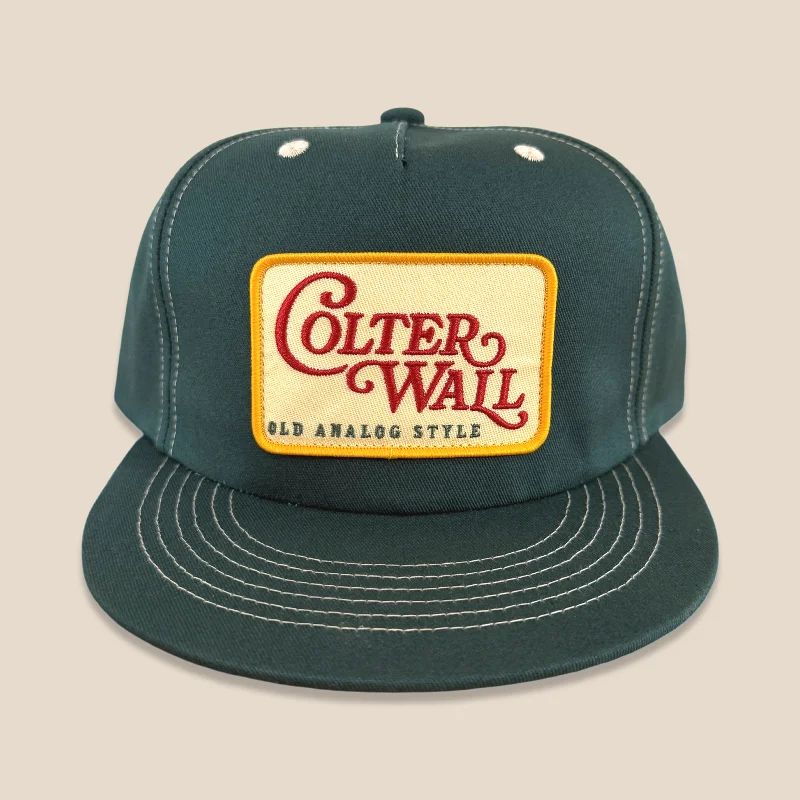 Hats For Fashion Forward Looks-Colter Wall "Old Analog Style"  Vintage Trucker Cap