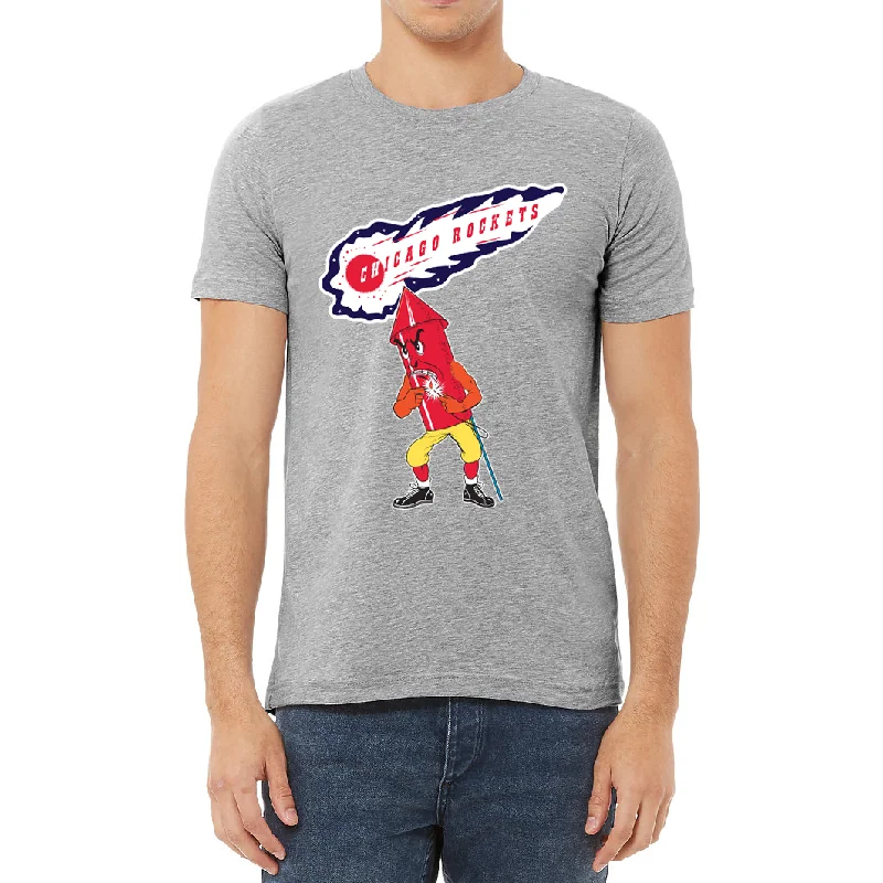 T-Shirt For Team Merchandise-Chicago Rockets T-Shirt