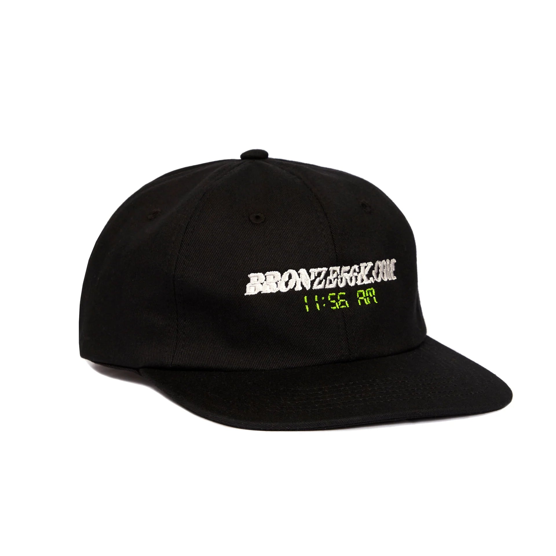 Hats With Team Logo-Bronze 56k - 11:56AM Hat - Black