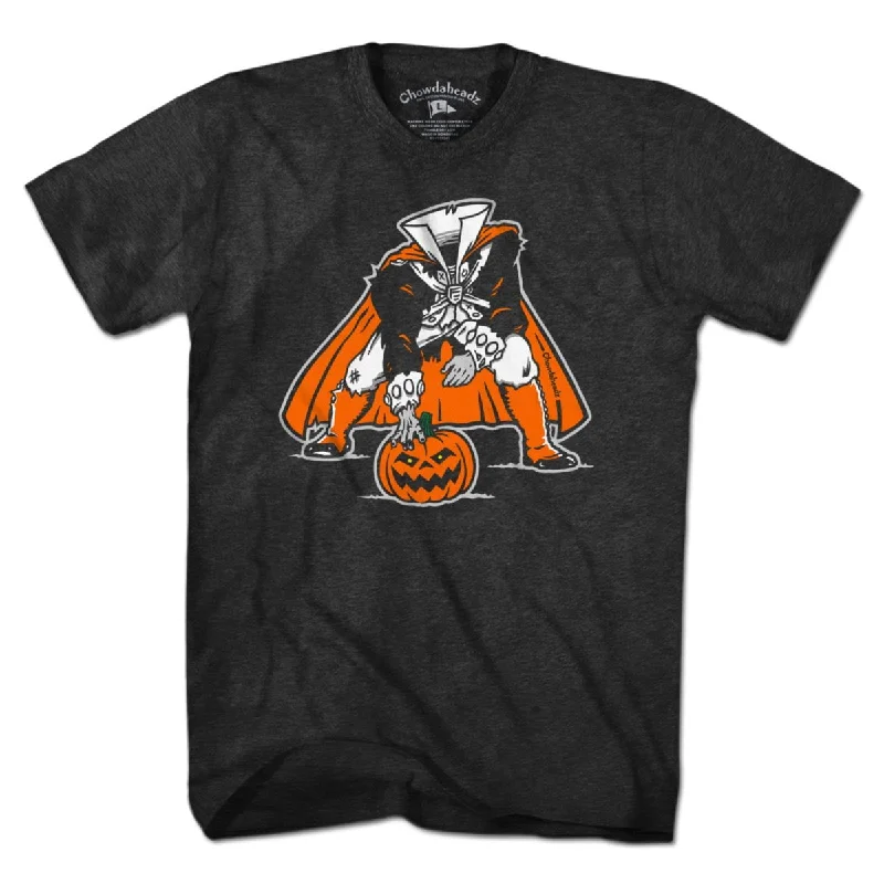 T-Shirt For Signature Event Fan Orders-Three Point Stance Headless Horseman T-Shirt