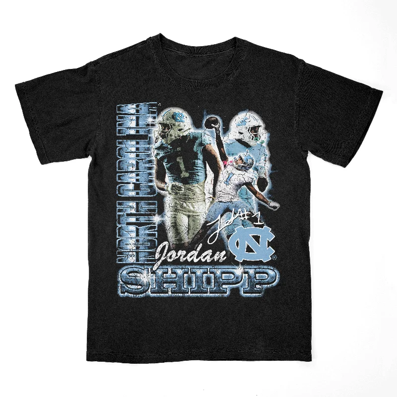 T-Shirt For Personalized Graphics-EXCLUSIVE RELEASE: Jordan Shipp Graphic Black Tee