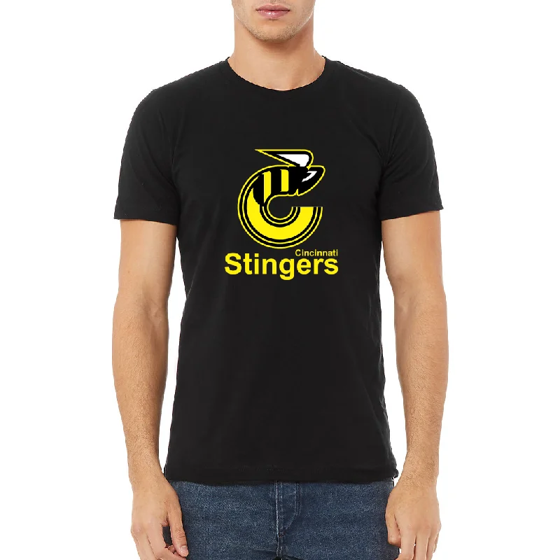 T-Shirt For Game Day Wear-Cincinnati Stingers T-Shirt