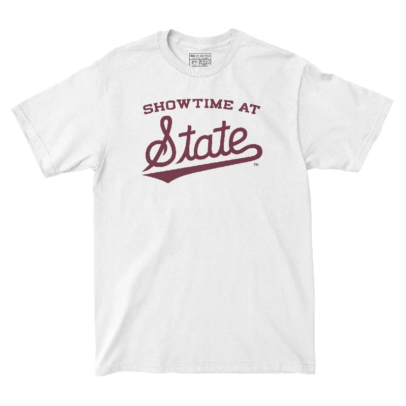 T-Shirt For Signature Fan Gear Customization-MISS STATE FOOTBALL: Showtime at State Tee