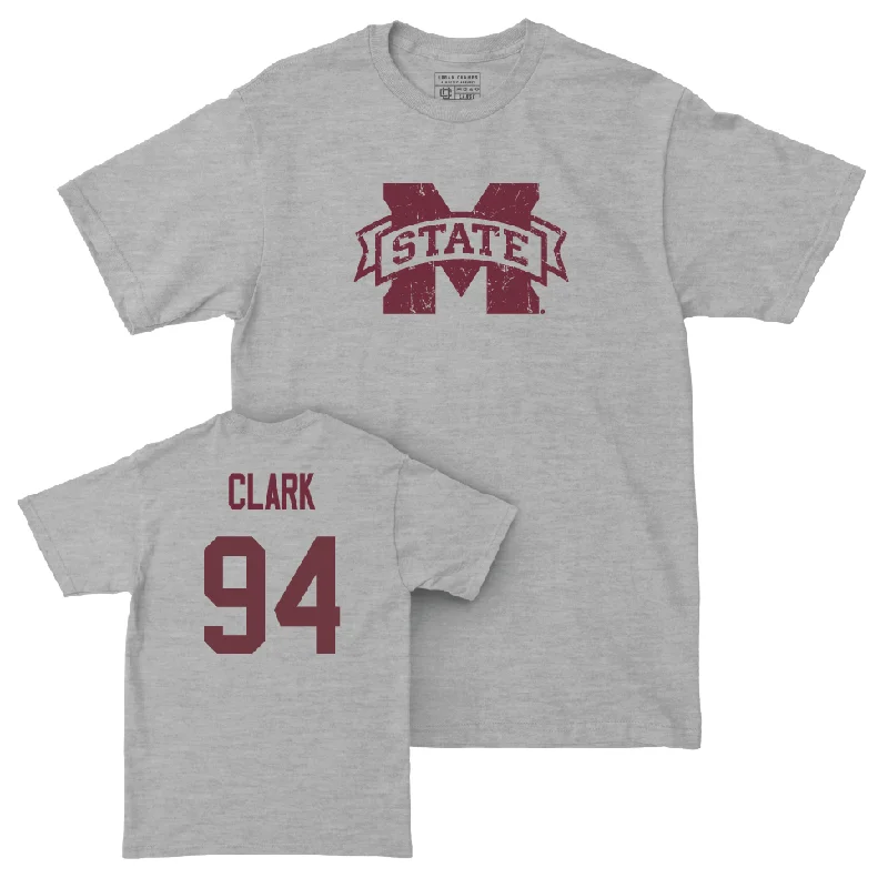 T-Shirt For Personalized Fan Gear-Sport Grey Football Classic Tee   - Corey Clark