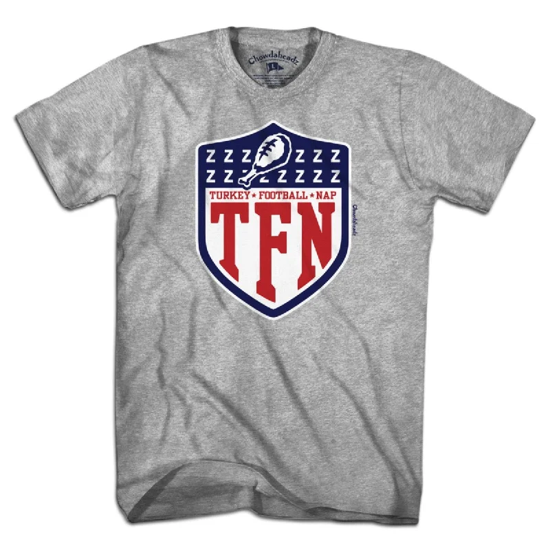 T-Shirt For School Custom Fan Apparel-TFN Thanksgiving Shield T-Shirt