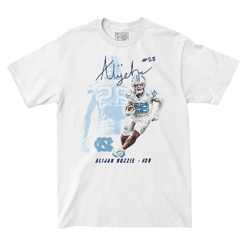 T-Shirt For Youth Custom Orders-EXCLUSIVE RELEASE: Alijah Huzzie Portrait White Tee