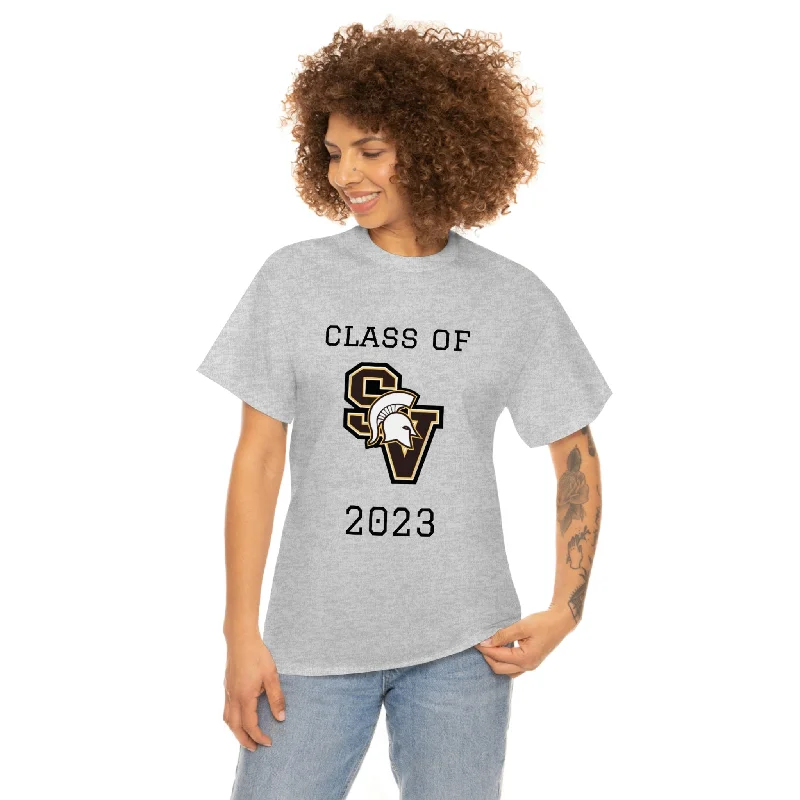 T-Shirt For Personalized School Apparel-Sun Valley HS Class of 2023 Cotton Tee