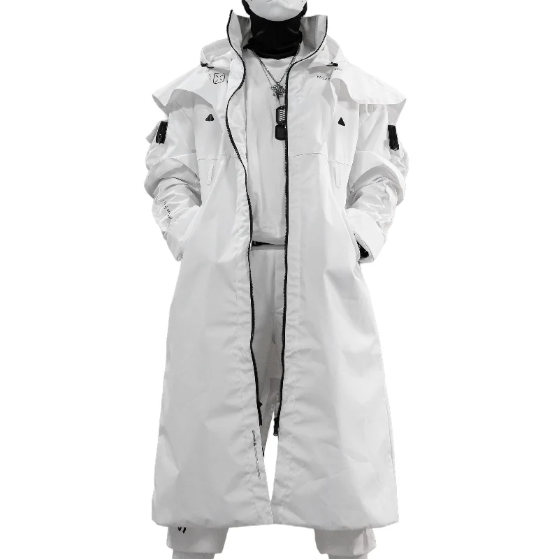 Jackets For Exclusive Sports Apparel-CC-020 White Commander's Coat