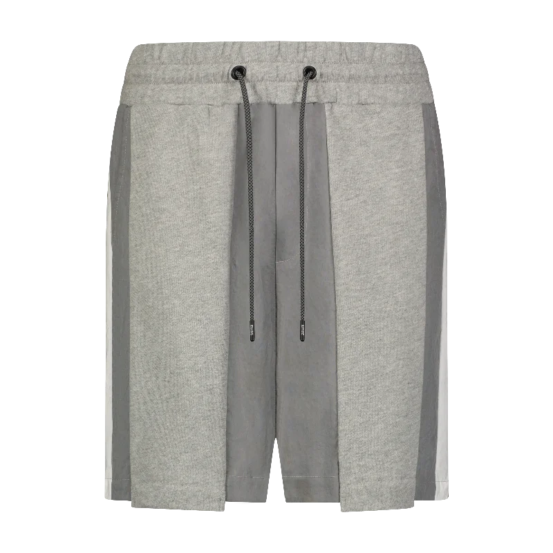 Shorts For Leisure-TRACK TERRY SHORT