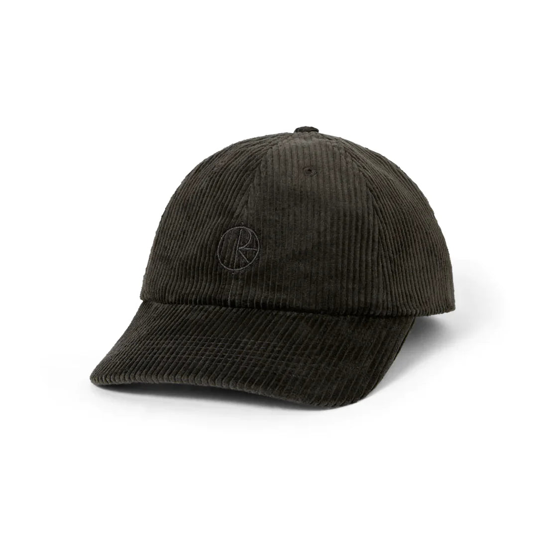 Hats With Slogan-Polar Skate Co. - Sai Cap | Cord - Dirty Black