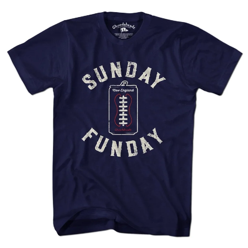 T-Shirt For Family Orders-Sunday Funday Football T-Shirt