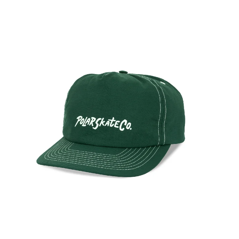 Hats For Trendy Sports Looks-POLAR SKATE CO. - "SURF" EARL CAP (GREEN)