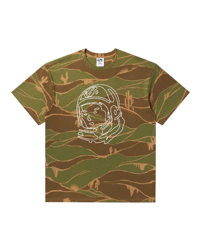 T-Shirt For High-Performance Custom Apparel-Helmet Camo Tee