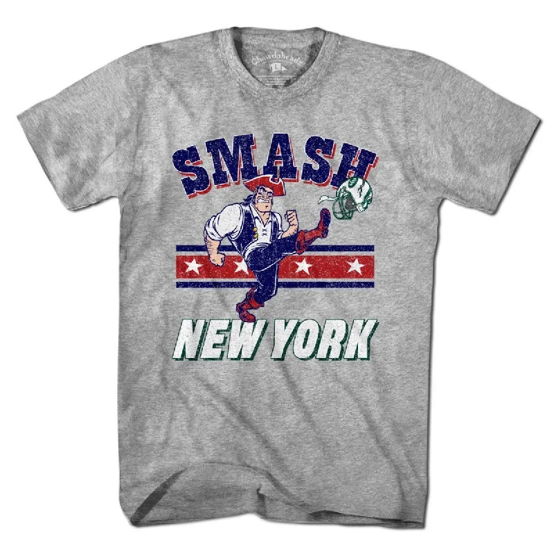 T-Shirt For Custom Sizes-Smash New York New England T-Shirt