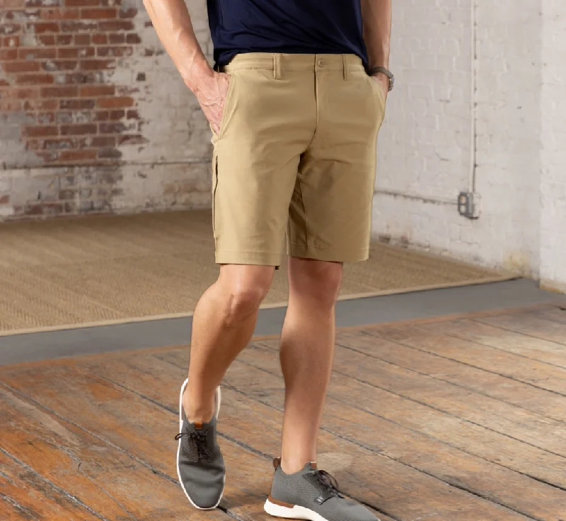 Basketball Shorts With Pockets-Ascender Shorts Regular Fit - Desert Khaki