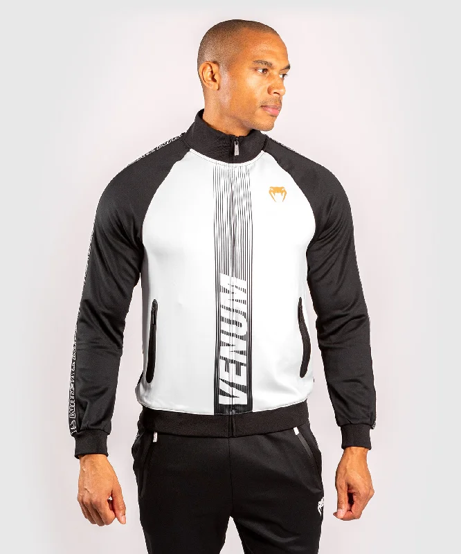 Jackets For Casual Comfort Wear-Venum Club 212 Track Jacket - Black/White