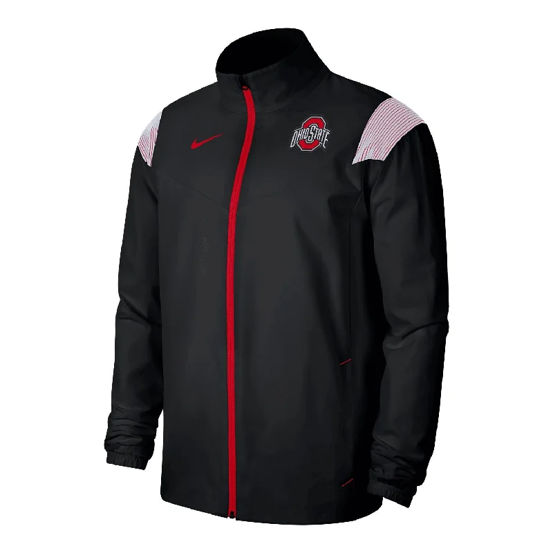 Jackets For Travel Customization-Ohio State Buckeyes Nike Off Field Full Zip Jacket