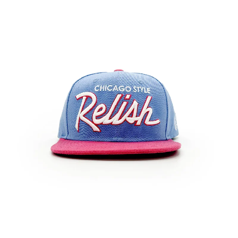 Hats With Ventilation-Relish Vintage Sports Script - South Beach