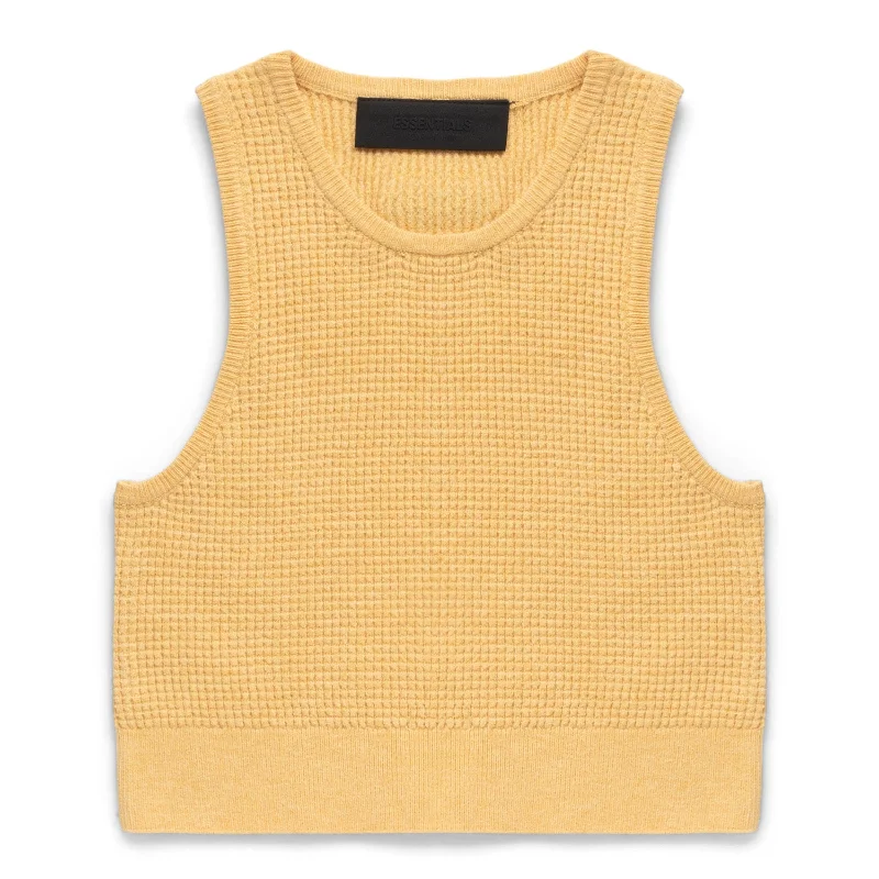 T-Shirt For High-Quality Fabric Options-WOMEN'S WAFFLE SPORT TANK