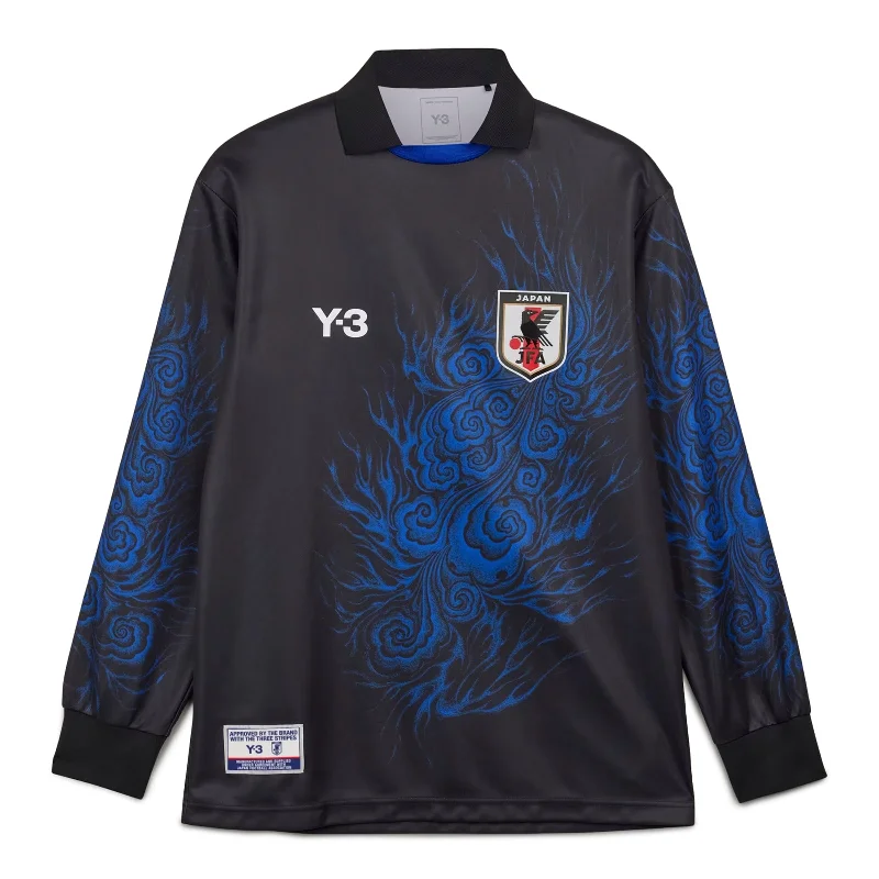 T-Shirt For Event-Specific Custom Orders-Y-3 JFA LONG-SLEEVE GRAPHIC JERSEY