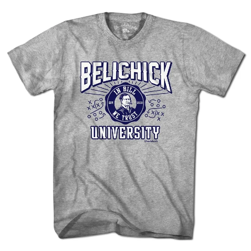 T-Shirt For Event Customization-Belichick University Seal T-Shirt