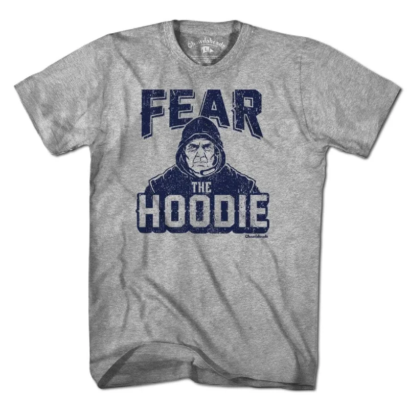 T-Shirt With Custom Logo-Fear The Hoodie T-Shirt