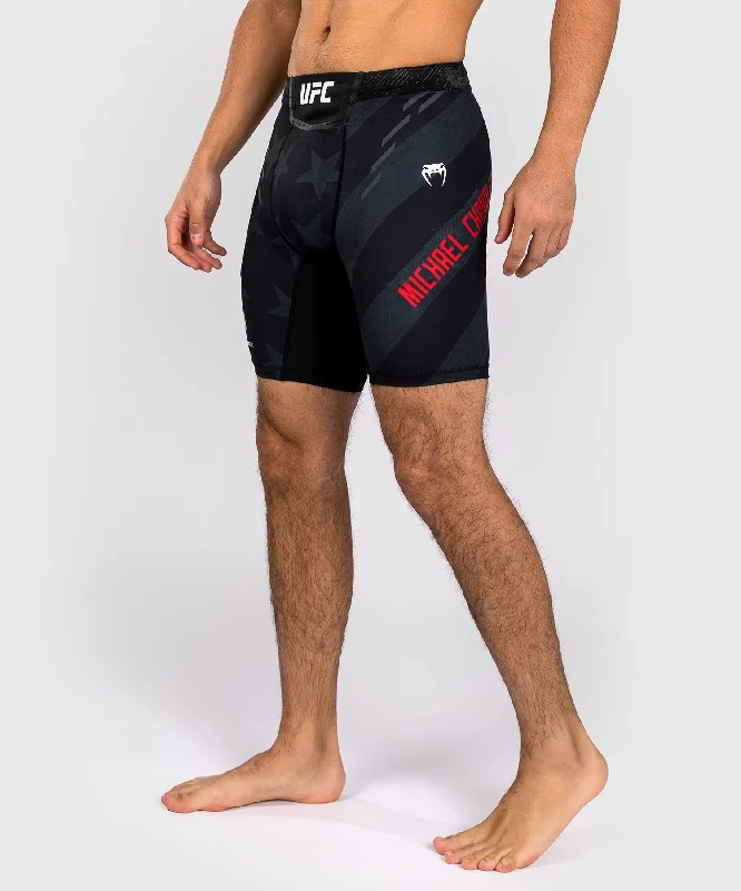 Shorts With Elastic Waistband-UFC Unrivaled by Venum Michael Chandler Unisex Vale Tudo Short - Black