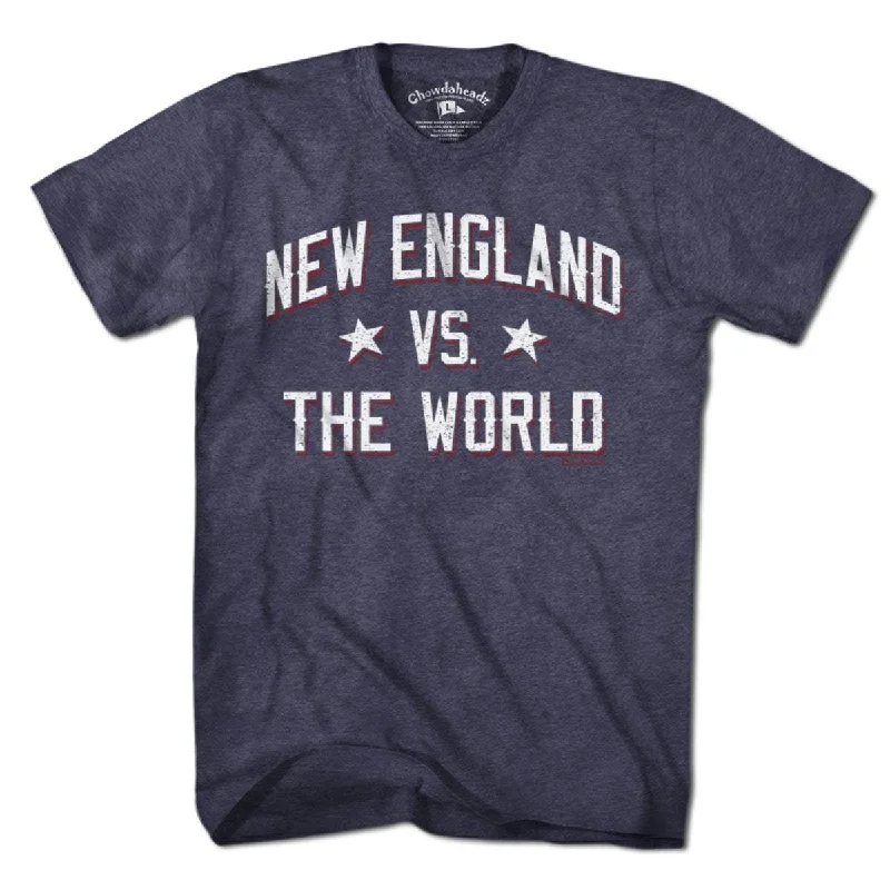 T-Shirt For Cold Weather-New England vs The World T-Shirt