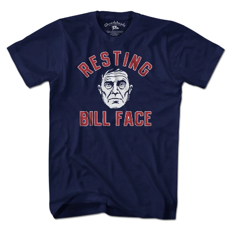 T-Shirt For School Event Merchandise-Resting Bill Face T-Shirt