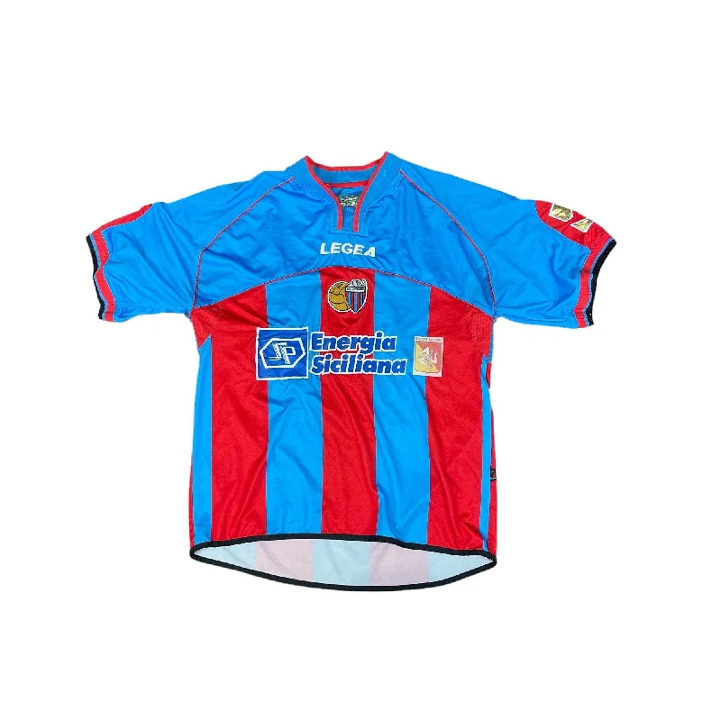 T-Shirt For Family Event Gear Customization-2005-06 Red + Blue Catina Vargas Home Shirt - L