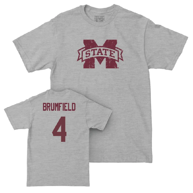 T-Shirt For Limited-Time Event Gear-Sport Grey Football Classic Tee   - DeAgo Brumfield