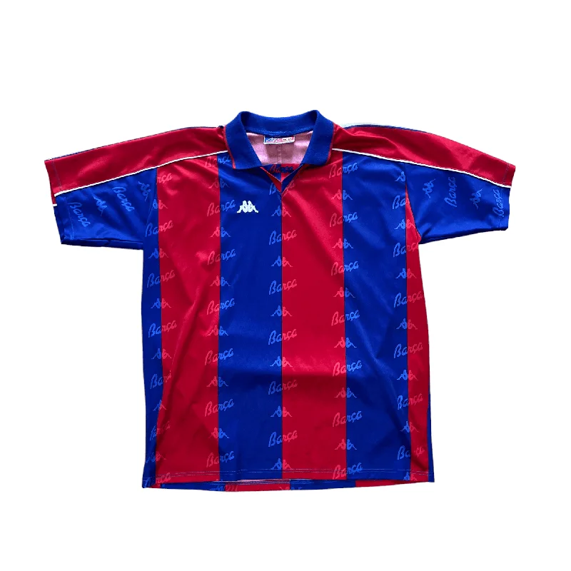 T-Shirt For Limited-Time Fan Apparel-1995-97 Kappa Barcelona FC  Shirt - XL