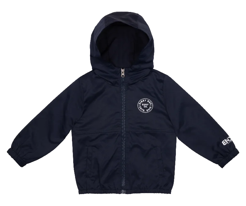 Jackets For Hiking-Poods Navy Skate Jacket