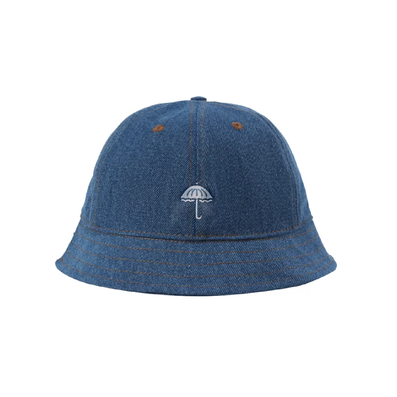 Outdoor Hats For Men-Hélas - Classic Denim Bucket Hat