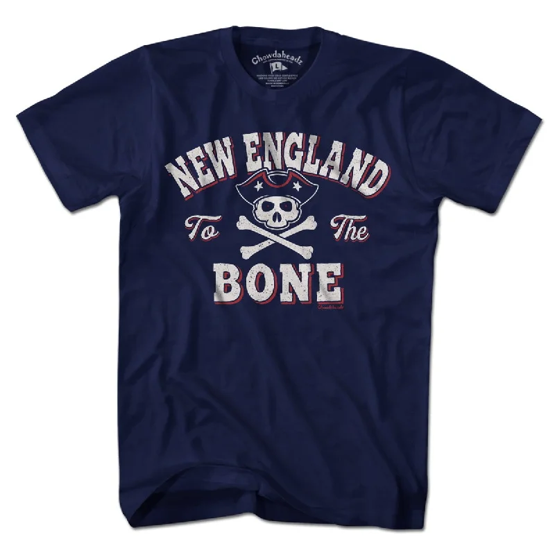 T-Shirt For High-Performance Custom Apparel-New England To The Bone T-Shirt