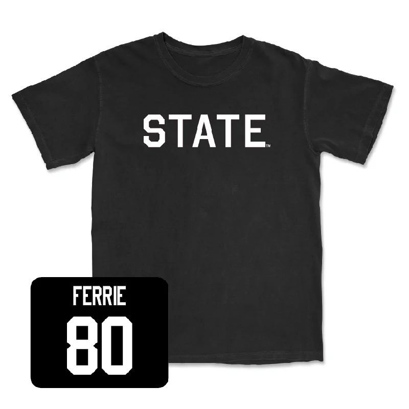 T-Shirt For School Spirit Gear-Football Black State Tee - Kyle Ferrie