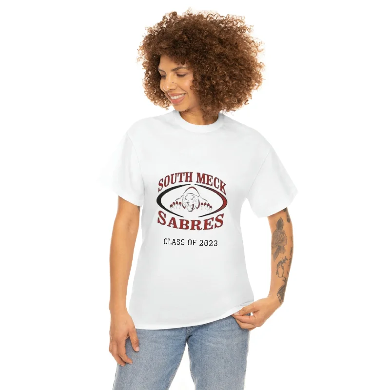 T-Shirt For Custom Player Team Apparel-South Meck HS Class of 2023 Cotton Tee