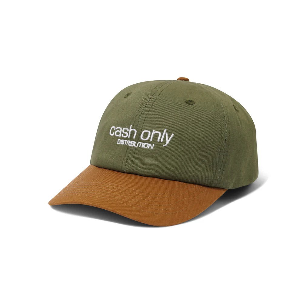 Custom Fitted Hats-Cash Only - Corp Logo Snapback - Army/Oak