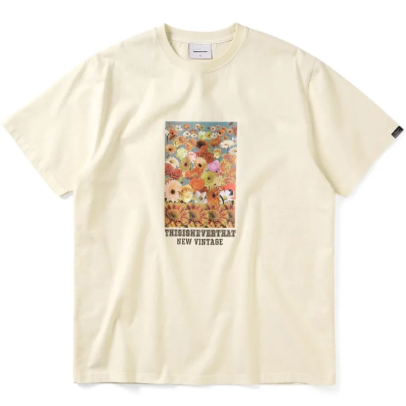 T-Shirt For Official Merchandise-FLOWER COLLAGE TEE