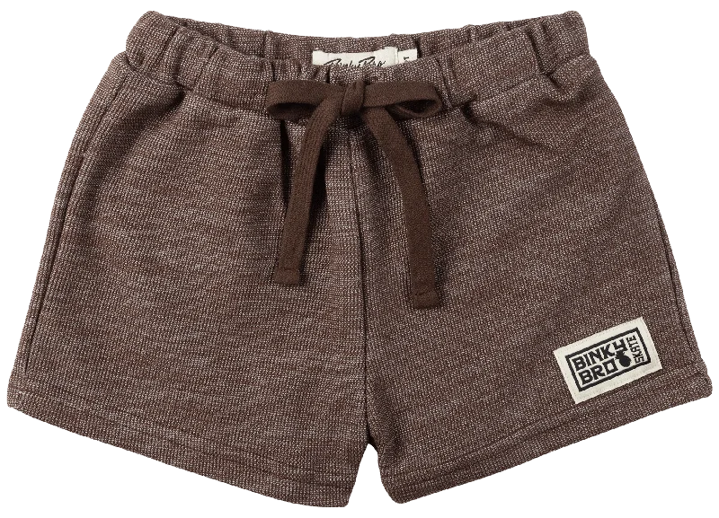 Performance Shorts For Sports-Bodee Solid Cocoa