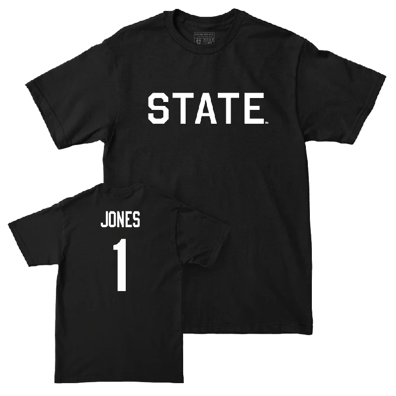 T-Shirt For Family Event Orders-Football Black State Tee - Kelley Jones