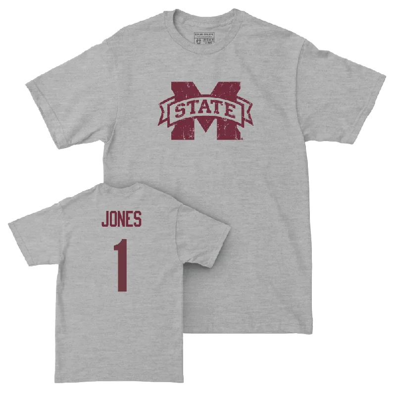 T-Shirt For Custom Tournament Fan Gear-Sport Grey Football Classic Tee - Michael Robinson Jr