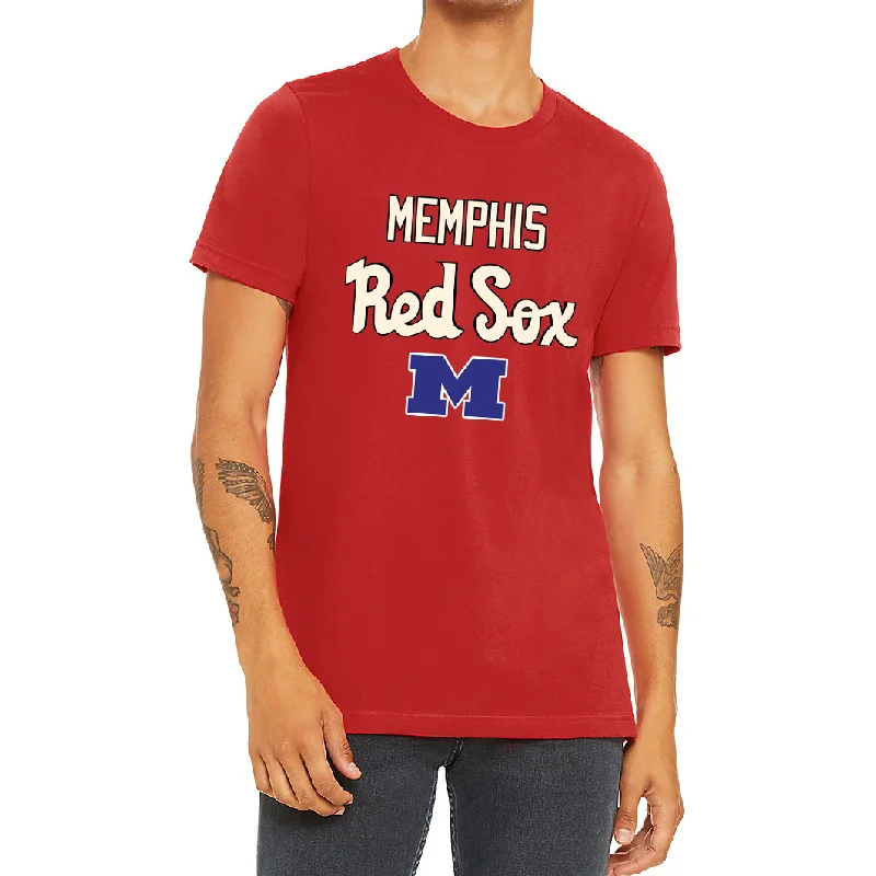 T-Shirt For Breathable Fabric-Memphis Red Sox T-Shirt