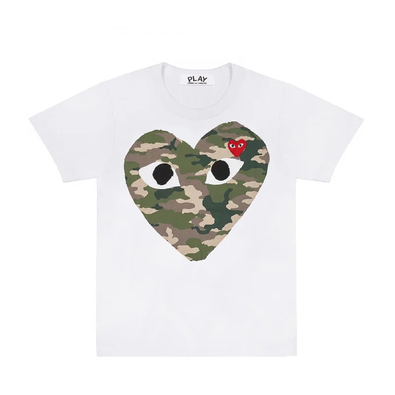 T-Shirt For Local Fan Gear-CAMO BIG HEART T-SHIRT