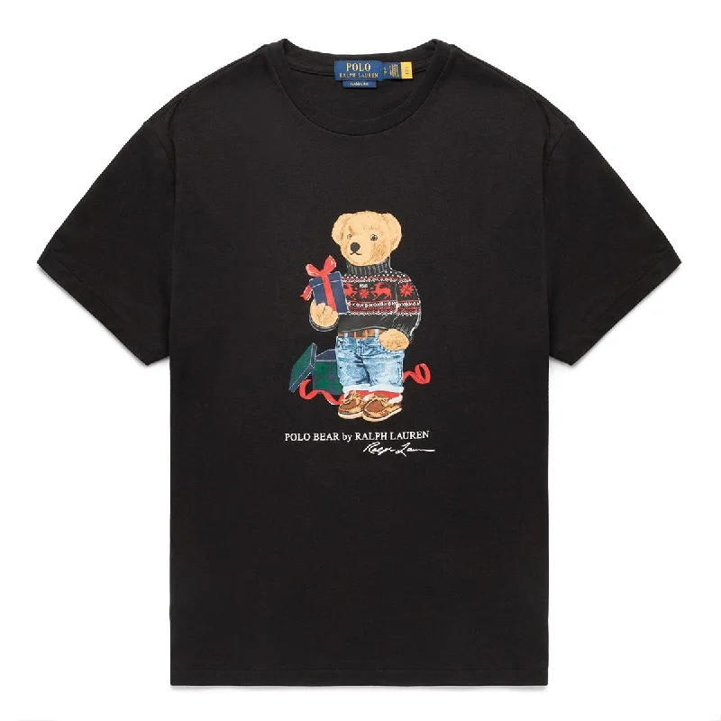 T-Shirt For Custom Tournament Fan Gear-POLO BEAR GRAPHIC T-SHIRT