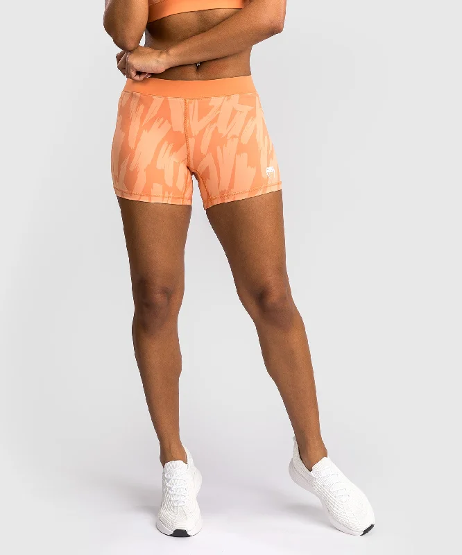 Athletic Shorts With Player Number-Venum Graffiti Women’s Compression Shorts - Velvet Apricot